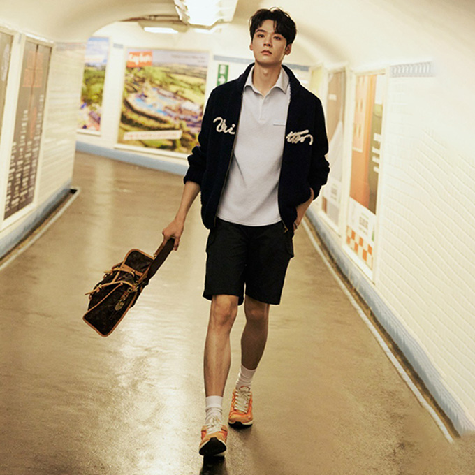 lv louis vuitton heavyweight reflective cargo shorts